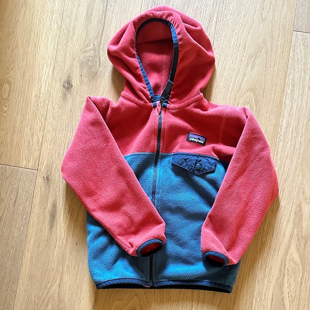 Patagonia boys fleece zip up